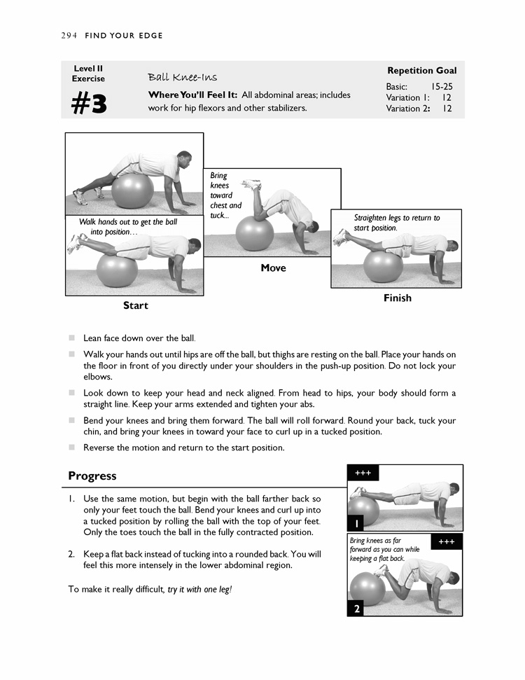 T.  Ab Exercise Lvl 2 PhotoInstructions